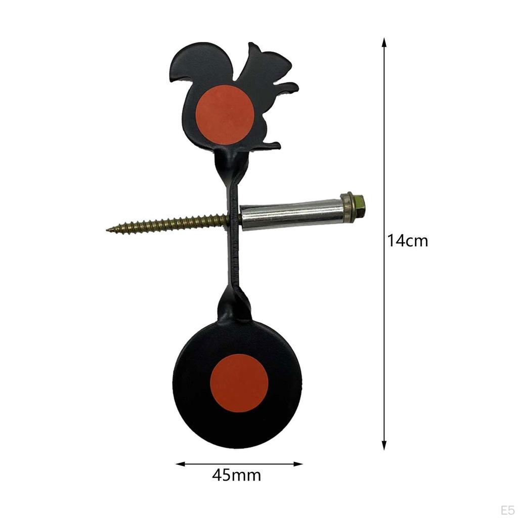 Resetare automată Precizia țintei de vânătoare Antrenament de practică metal