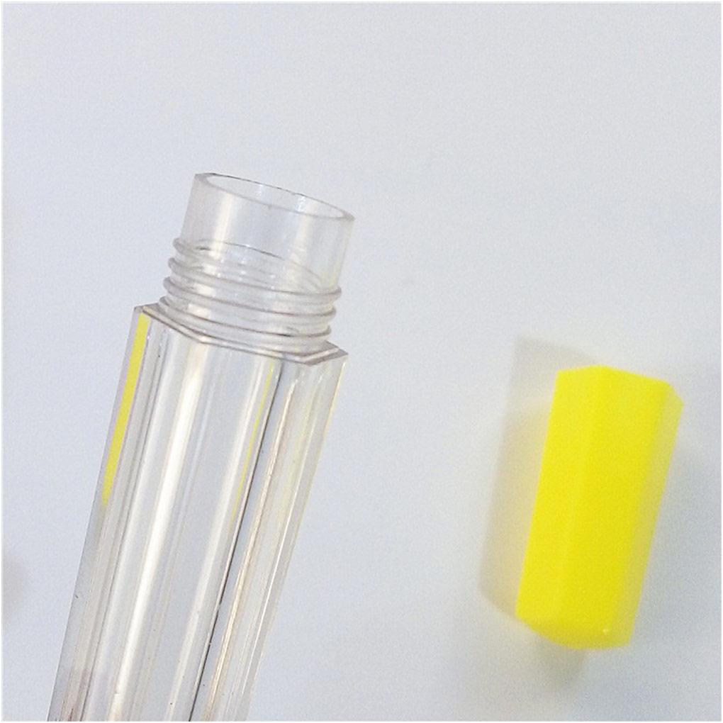 4 Pieces Needles Clear Container Pin Knitting Needle Storage Tubes Sealed Jewelry Bottle Embroidery Felting Accessories