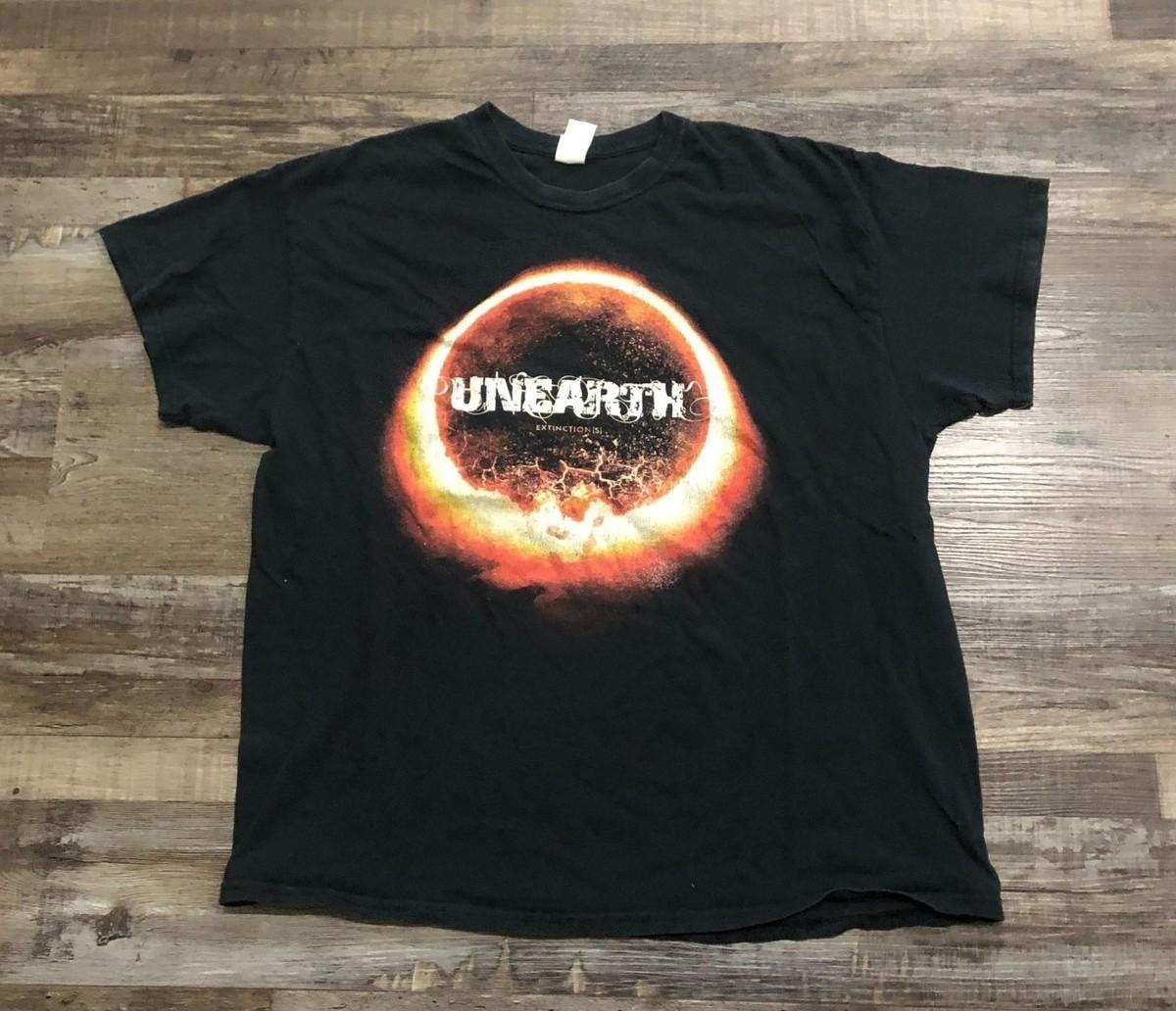 Rare Unearth band Collection S-5XL Tee K7.103 XXXL