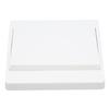 Wireless Light Switch 86 433MHz Self Powered Remote Control Battery Free Wall Switch White