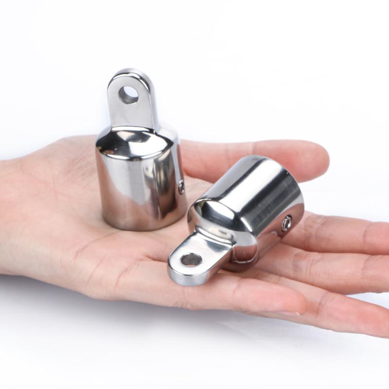 2 Pieces Boat 1 Bimini Parts Accessories Marine 316 Stainless Steel Slip cap Boat Fittings Marine Hardware yacht