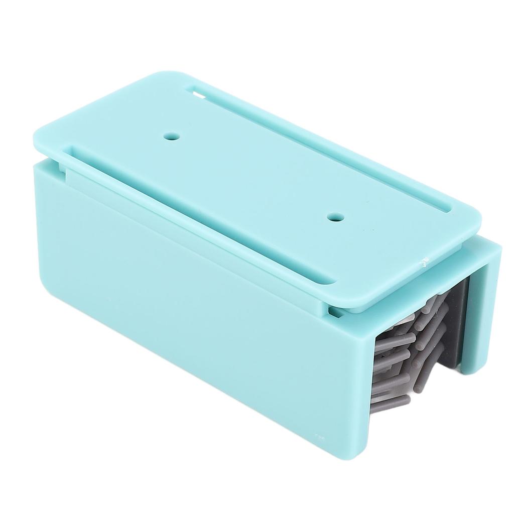 Shower Wall Hair Catcher Avoid Clogged Drains Easy To Use Silicone Hair Trap Drain Protector for Bathroom Blue