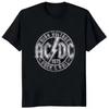 2025 Horký Výprodej Léto Dámské Bavlněné Legendární Kapela AC Power Up DC Černé Tričko Pánské Krátký Rukáv Cool Hip Hop Streetwear Tričko