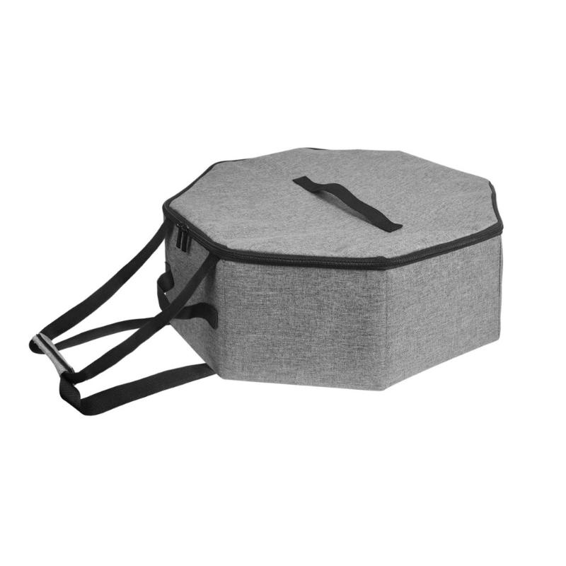 Polyester Caps Holder with Zippered Lid Foldable Hat Organizer For Baseball Caps Bucket Hats Travel Storage Accessories