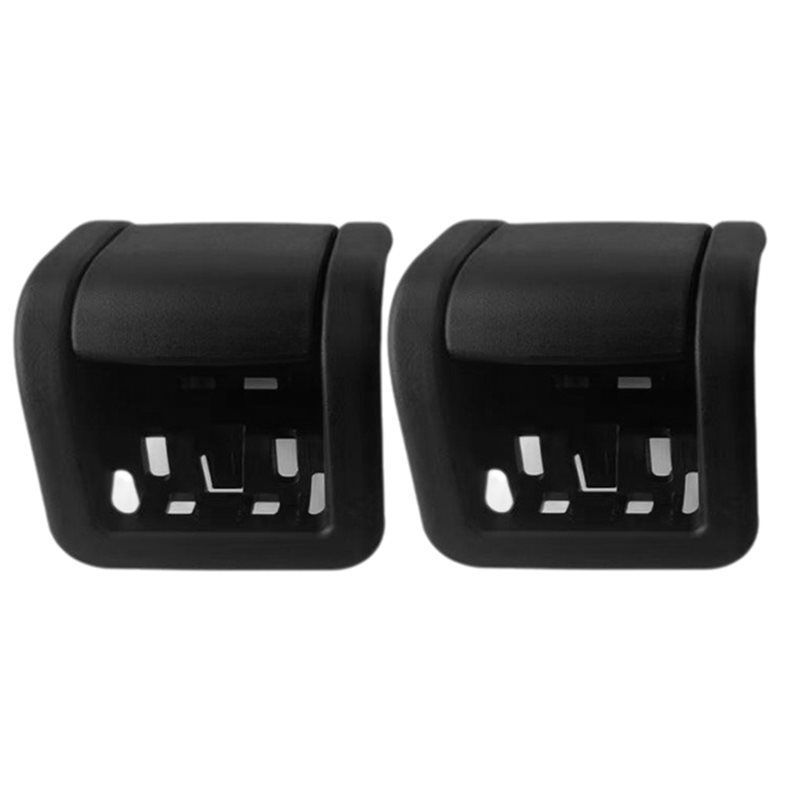 Folding Handle Fixing Buckle 2Pcs 72057-0E110-C0& 72057-0E110-E0 For Toyota Highlander 22- 25 Car Third Row Seat Handles