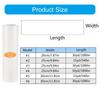 15/30/50yd Tear Away Machine Embroidery Stabilizer Backing Sheets, Water Soluble Embroidery Stabilizers Backing Films