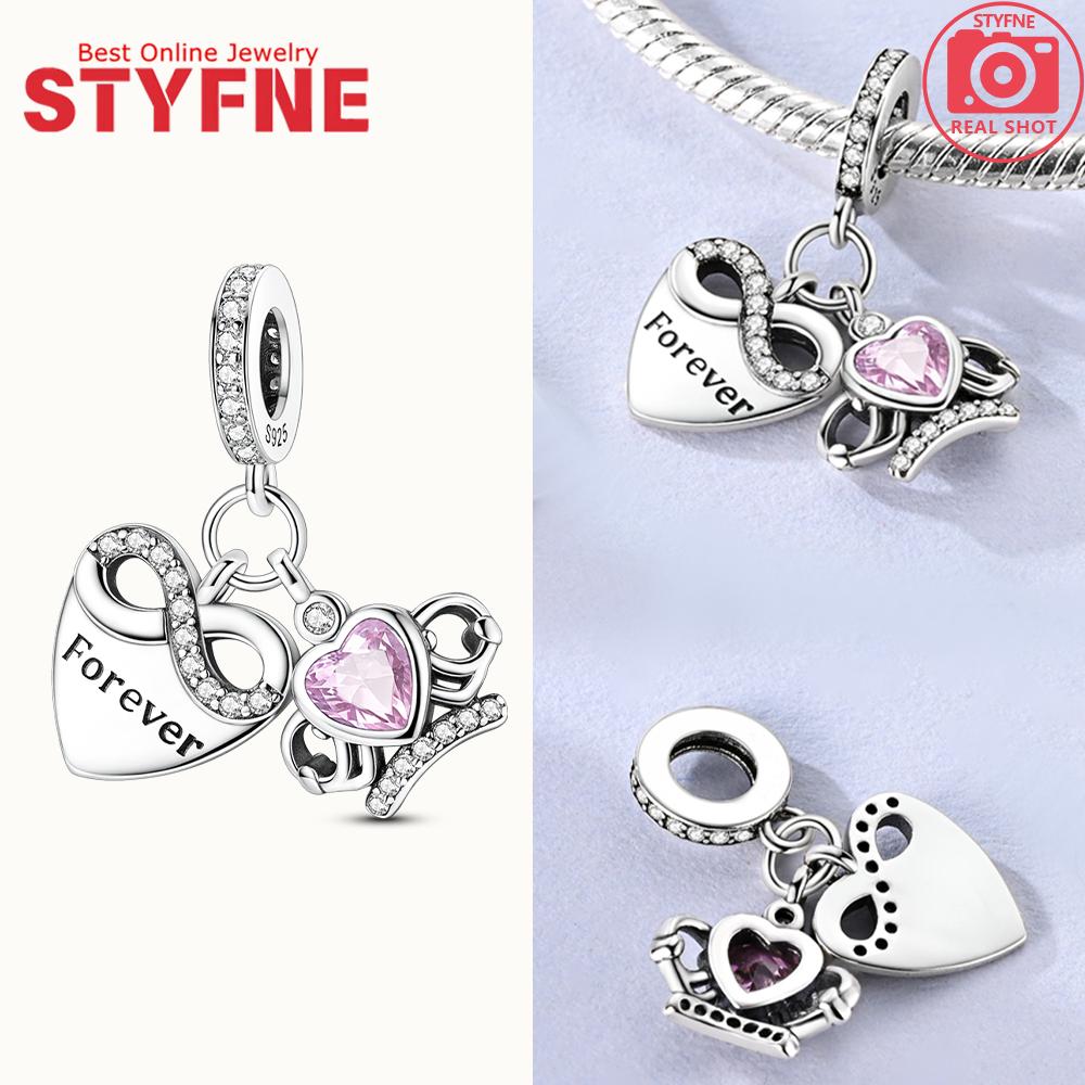 Elegant Copper Bracelet Diy Accessories Jewelry Gifts Charms Beads Original Infinity Love Dangle Like Snake Entangle Beads