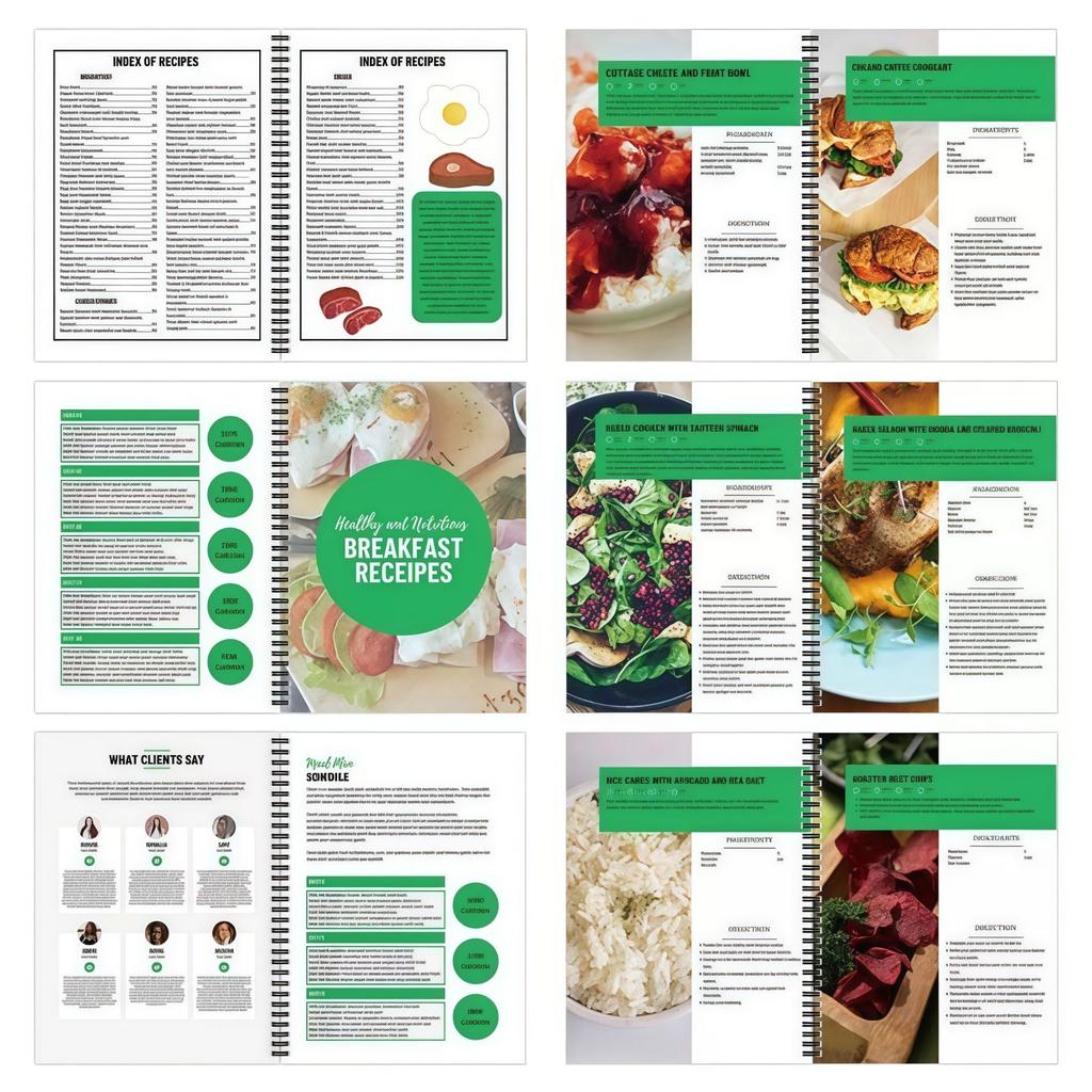 Labelable High-Protein Diet Plan 28-Day Recipe Diet Plan Coil Book
