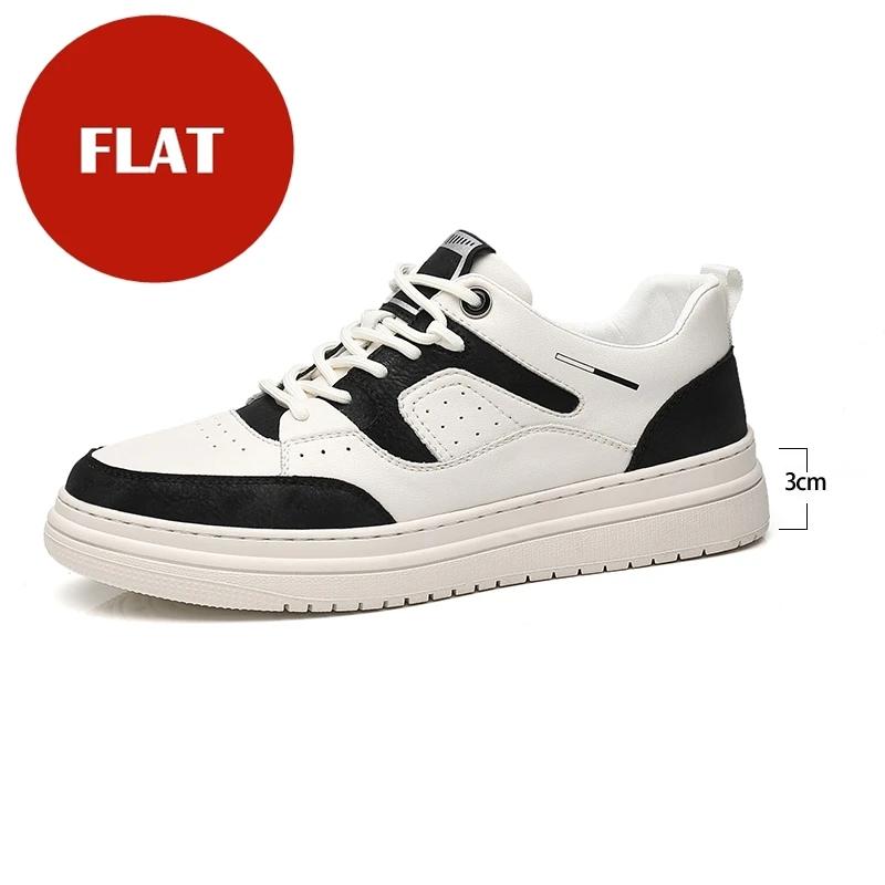 2024 Новые Кроссовки из коровьей кожи на толстой подошве для мужчин — фото 8