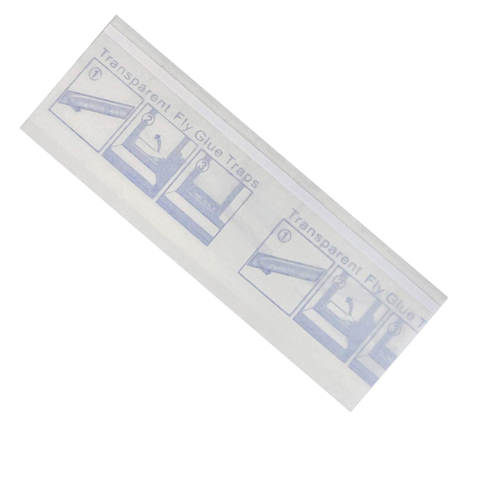 

10 упаковок оконных мухоловок, фруктовых мухоловок для помещения, липких полосок для ловли мух, прозрачных мухоловок для помещений