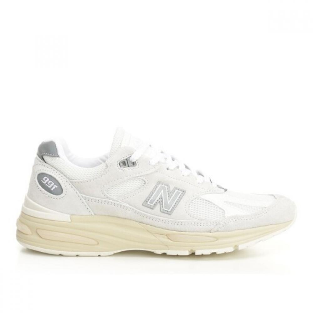

New Balance White Alocate Low Top Sneakers U991ow2 Off White US5