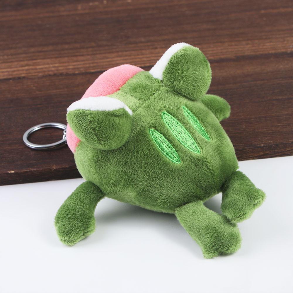 Pendant Soft Toy Stuffed Animals Plush Keychain Plush Keyring Stuffed Toys Big Mouth Frog Doll