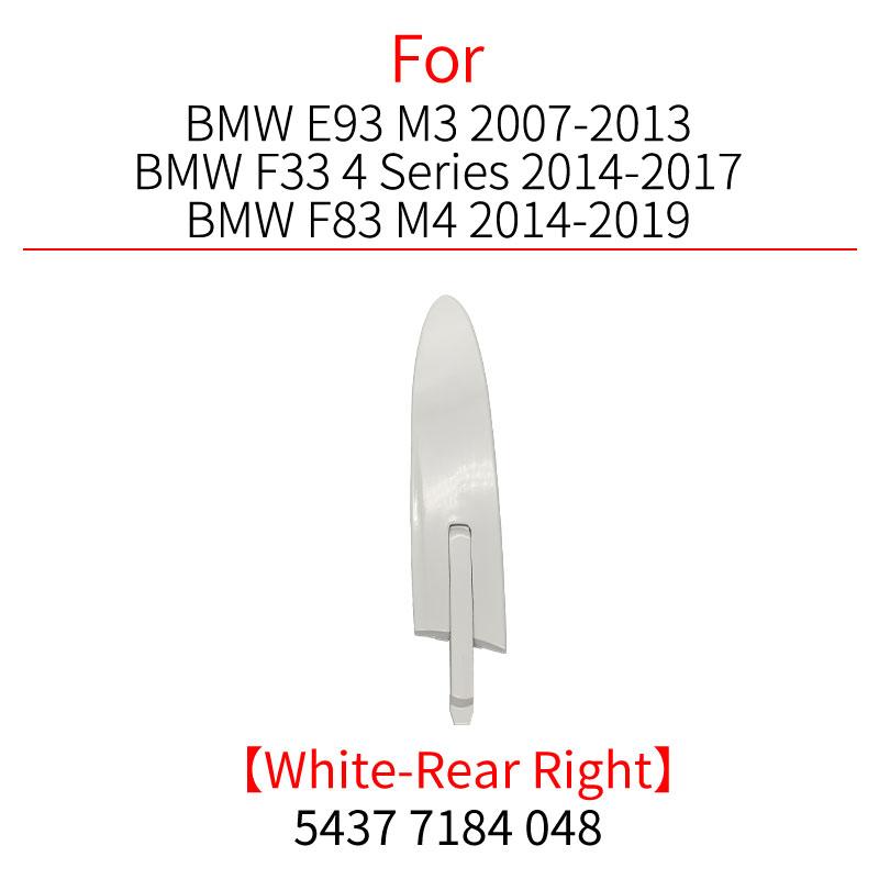 For BMW E93 F33 F83 Car Left / Right Hinge Covers Roof Convertible Trim strip Accessory For BMW M3 M4 4 Series 420 425 430
