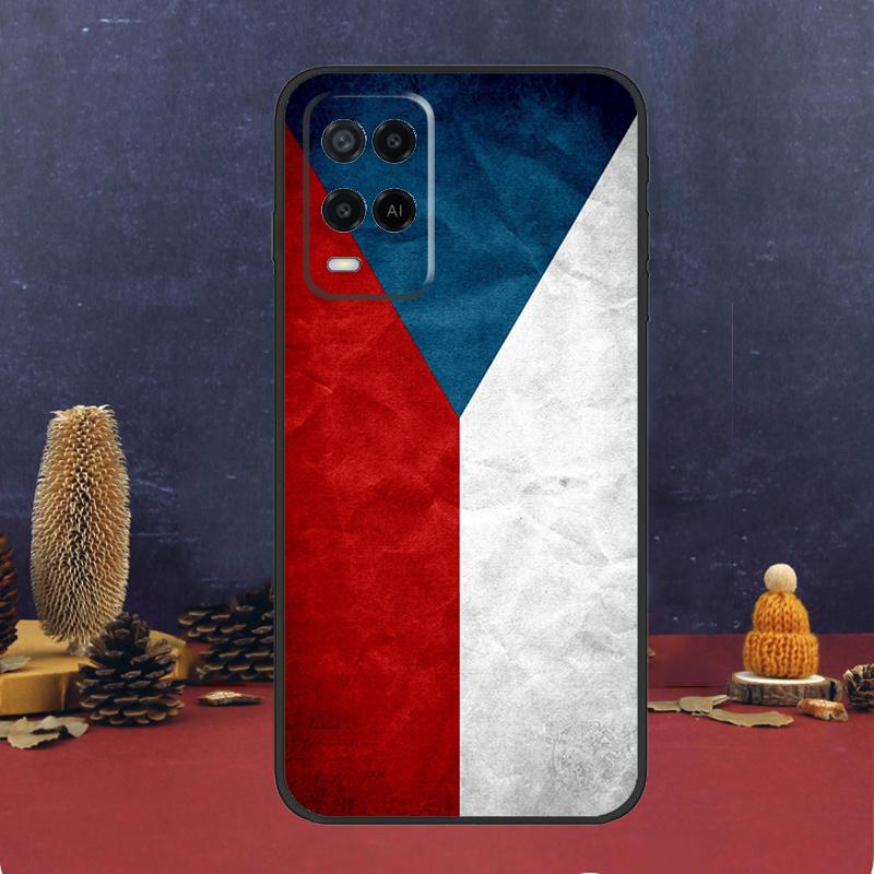 Czech Republic Czech Flag Case For Oppo A5 Pro A6 A15 A18 A38 A58 A78 A98 A54 A74 A94 A17 A57 A80 A60 A40 A16 A76 A96