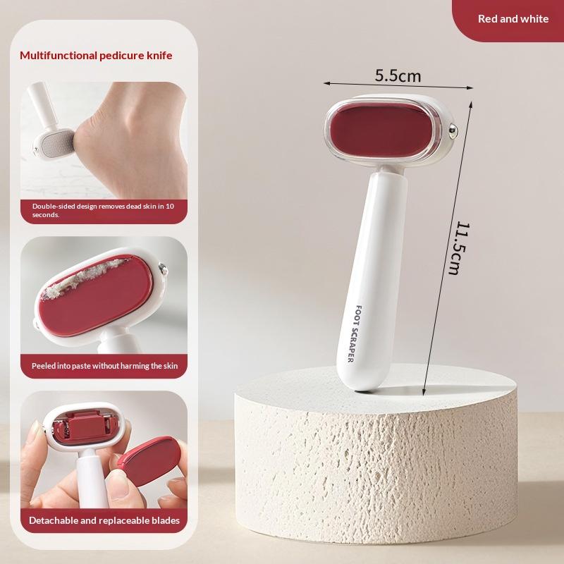 Lima de Pies de Doble Cara para Eliminar Callos Herramienta Profesional de Pedicura para Exfoliación de Piel Muerta y Talones Duros Uso en Casa