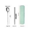 Portable 304 Stainless Steel Cutlery Set