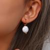 2022 Spring Summer Must Have Single Item Natural Freshwater Pearl Pendant Earring Round Baroque Pearl Jewelry For Ladies