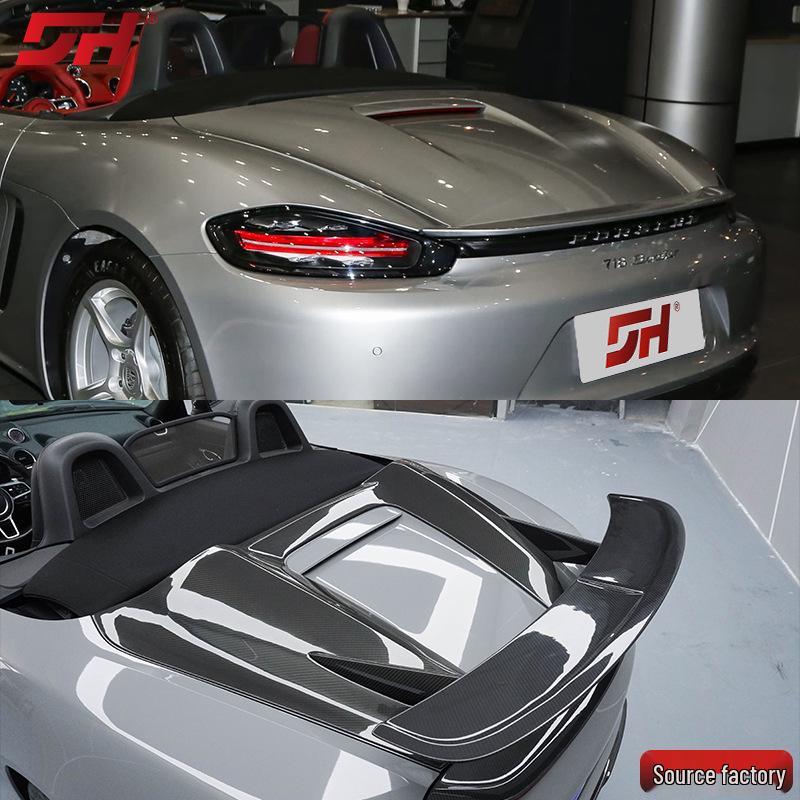 Неразрушающее заднее антикрыло из углеродного волокна для Porsche 981 (2012-2016) & 982 (2017-ВЫПУСК) Модели Contact Customer Service
