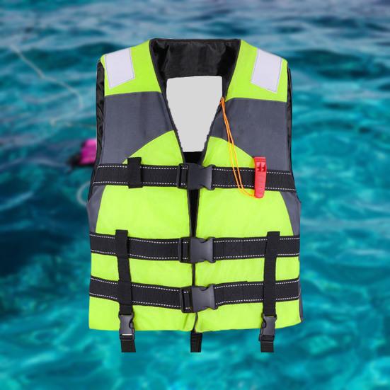 Colete salva-vidas adulto espuma PE poliéster resistente a manchas ajuste seguro fechos de arnês esportes aquáticos barco segurança colete salva-vidas