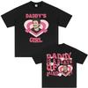 Movie TV Actor Pedro Pascal Daddy Is A State of Mind TShirt Men Women Fashion Casual Vintage Short Sleeve T Shirts Streetwear