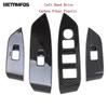Car Accessories For Mazda CX-5 CX5 KF CX-8 CX8 2017- 2024 Interior Carbon Fiber Window Lift Switch Cover Trim Armrest Frame