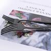 1pcs Stainless Steel Set Forks Knives Spoons Tableware Set Kitchen Set Dinnerware Matte Flatware Home Utensils Reusable Cutlery