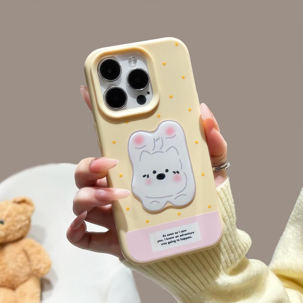 Applicable To Apple 16/17Promax Mobile Phone Case Ins Wind Silicone Soft Case iPhone15/14 Anti-drop Protective Case