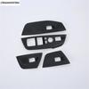 Gear Panel / Dashboard Frame / Window Lift /Navigation Strip Cover Trim For BMW X3 iX3 X4 G01   Carbon Fiber Accessories