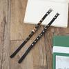 Haustierhalsband mit Zugring Verstellbar Erstickungssicher Bissfest Bruchfest Tigerauge