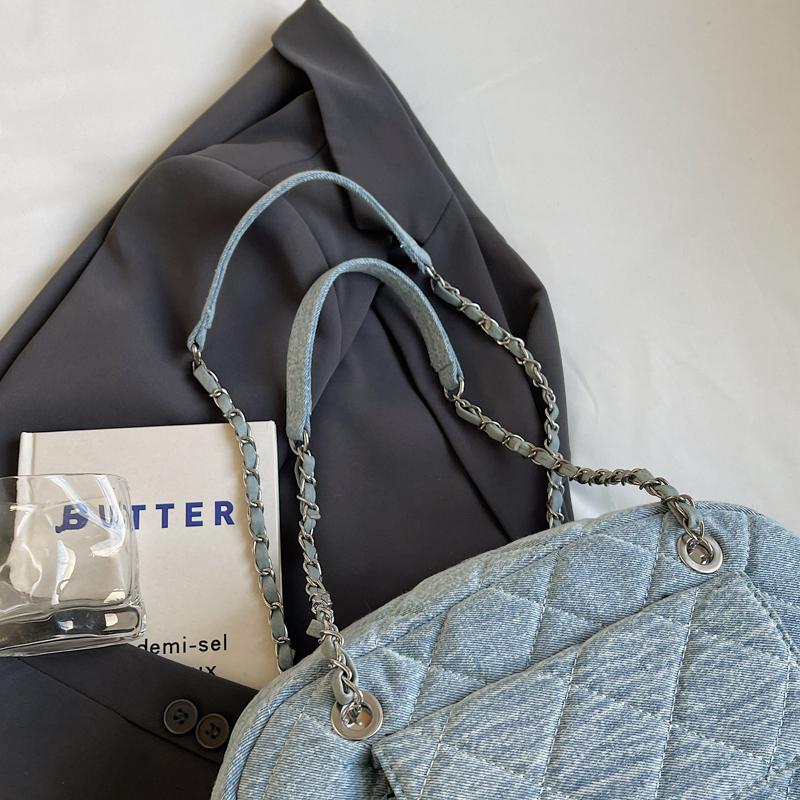 Damen Unterarm-Kettentasche Große Kapazität Leichte Tragetasche