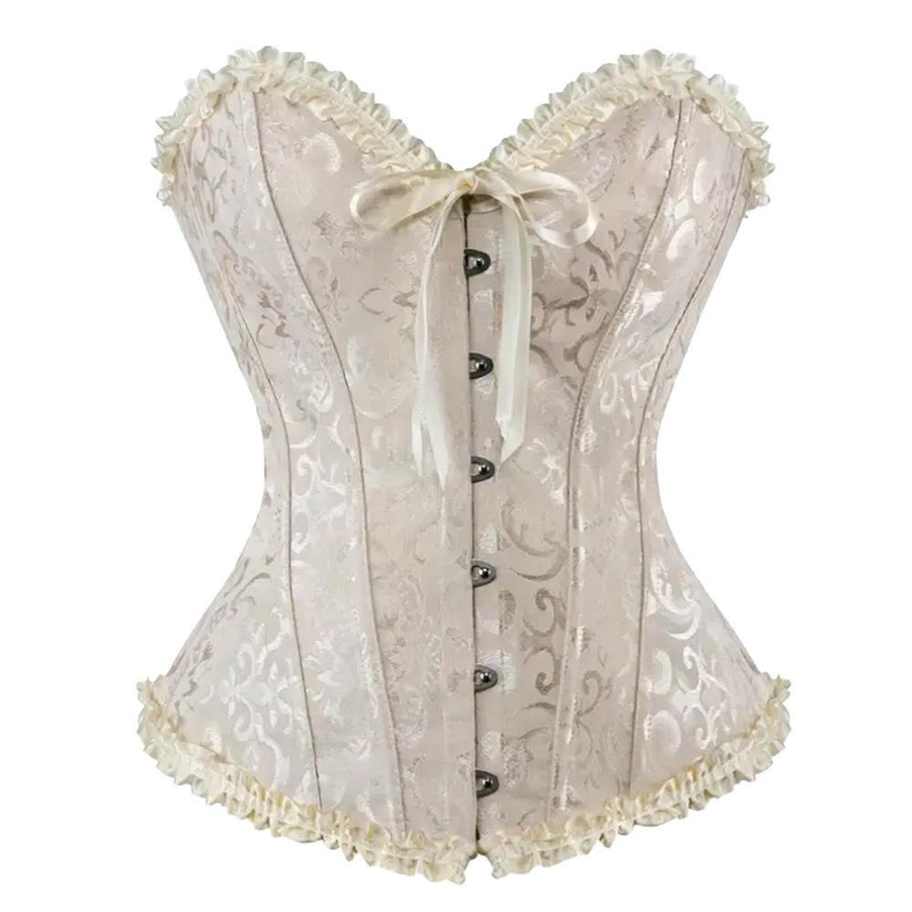 Women S Boned Corset Shapewear Top For Bridal Gown Waist Cinching Body Shaper