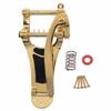 YOLTEC Electric Guitar Tremolo Bridge Replacement, Vibrato, LP Guitar Parts, Alloy Tremolo, Tailpiece, Bridge Crank Bar, Gold