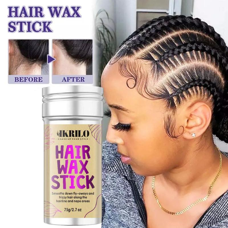 Premium Hair Wax Stick For Smooth Styling And Frizz Control With 75g For All Hair Types