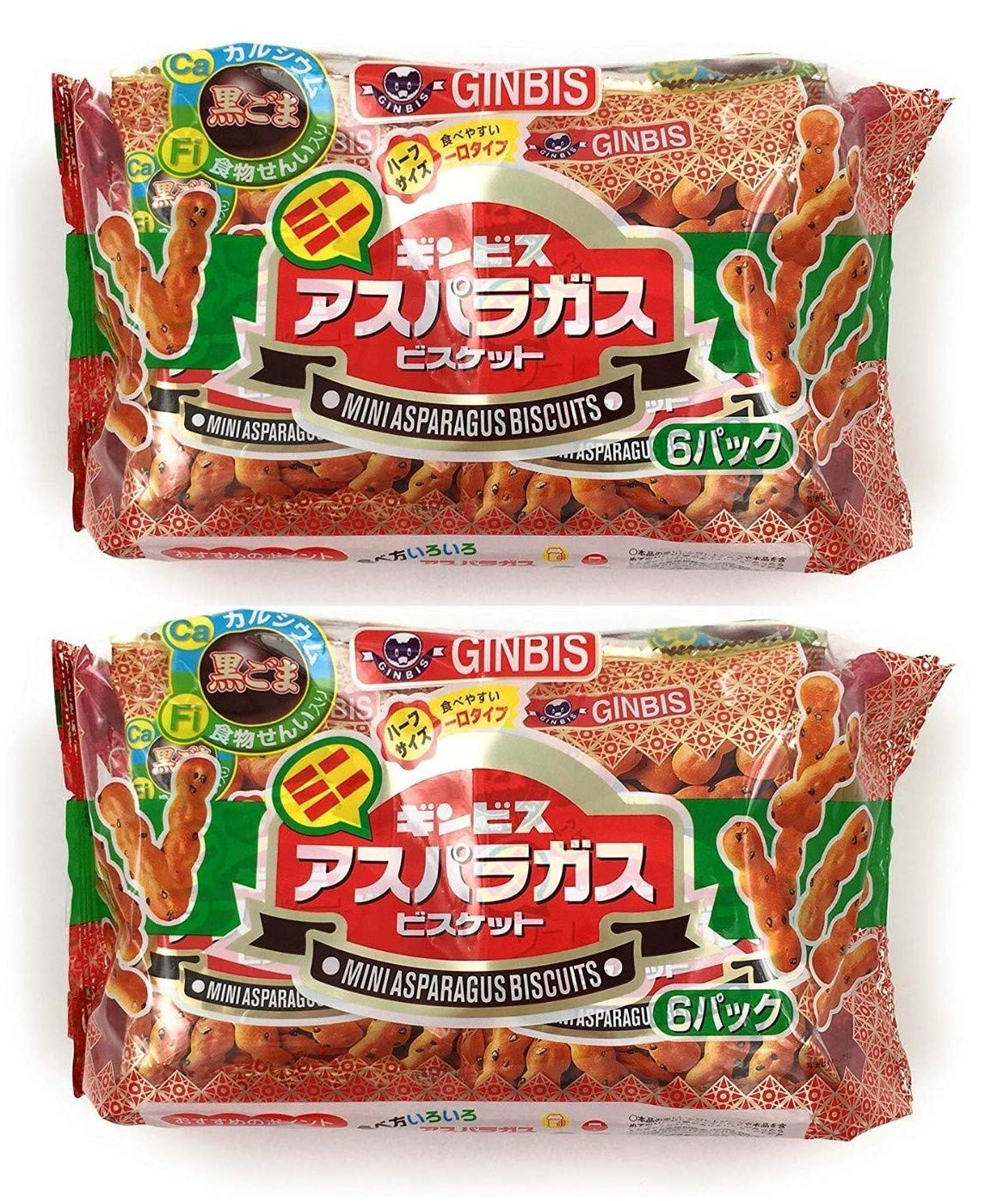 

Ginbis Mini Asparagus 6P 138g x 2 пакета [Оптовая закупка]