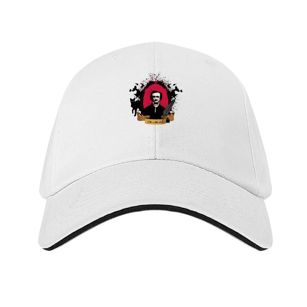 Beautiful Model Edgar Art Allan Poe Gift Movie Fans Baseball Cap Luxury Cap Sunhat Anime Unisexs Caps Womens
