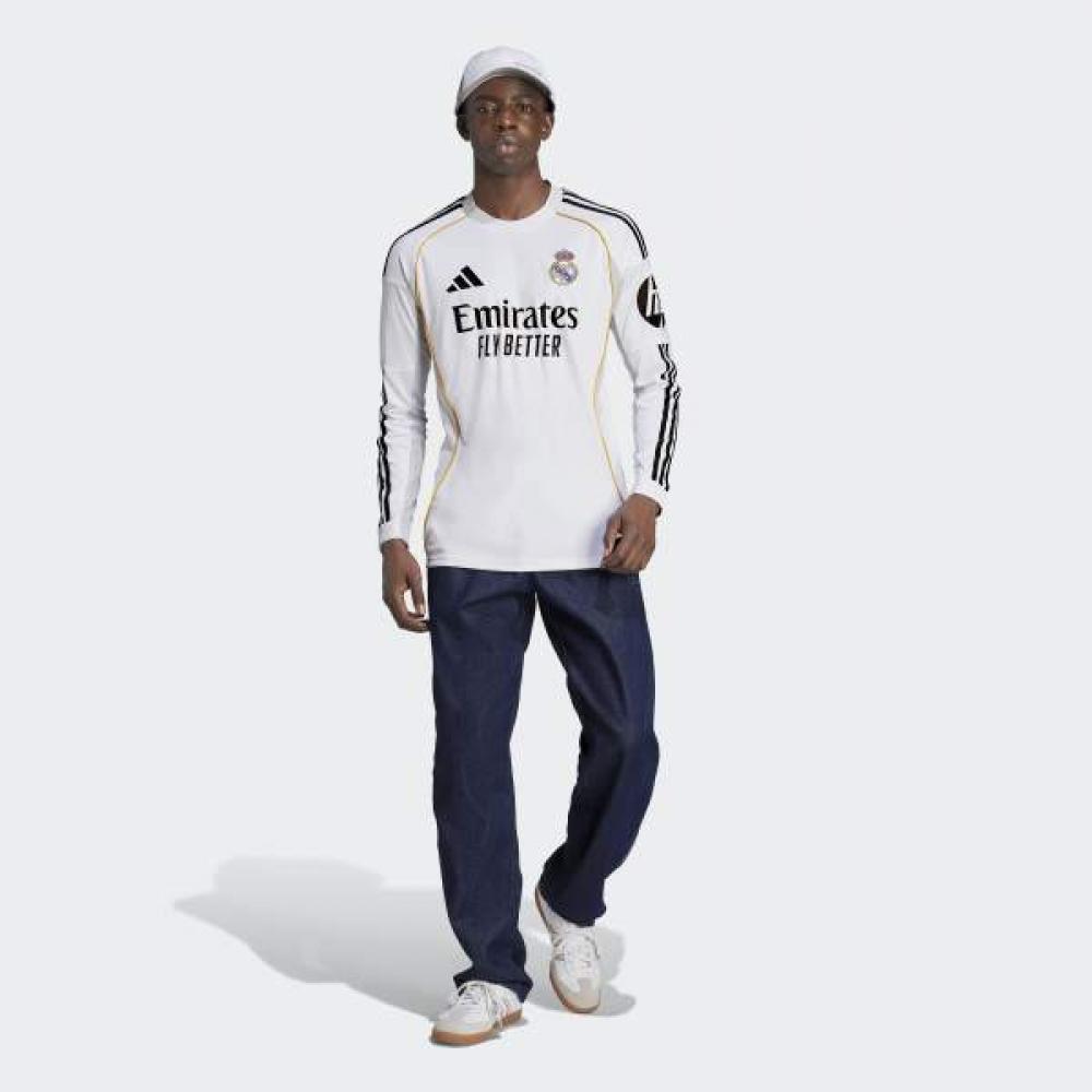 Adidas Real Madrid Long Sleeve Home Jersey Jn8884