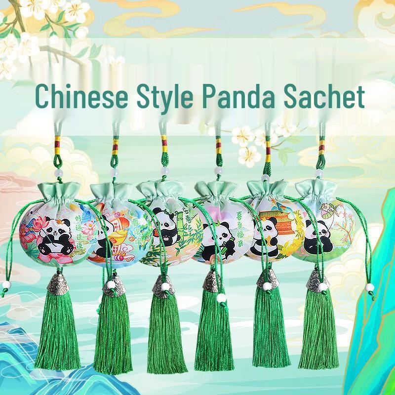 Panda Mugwort Tassel Sachet