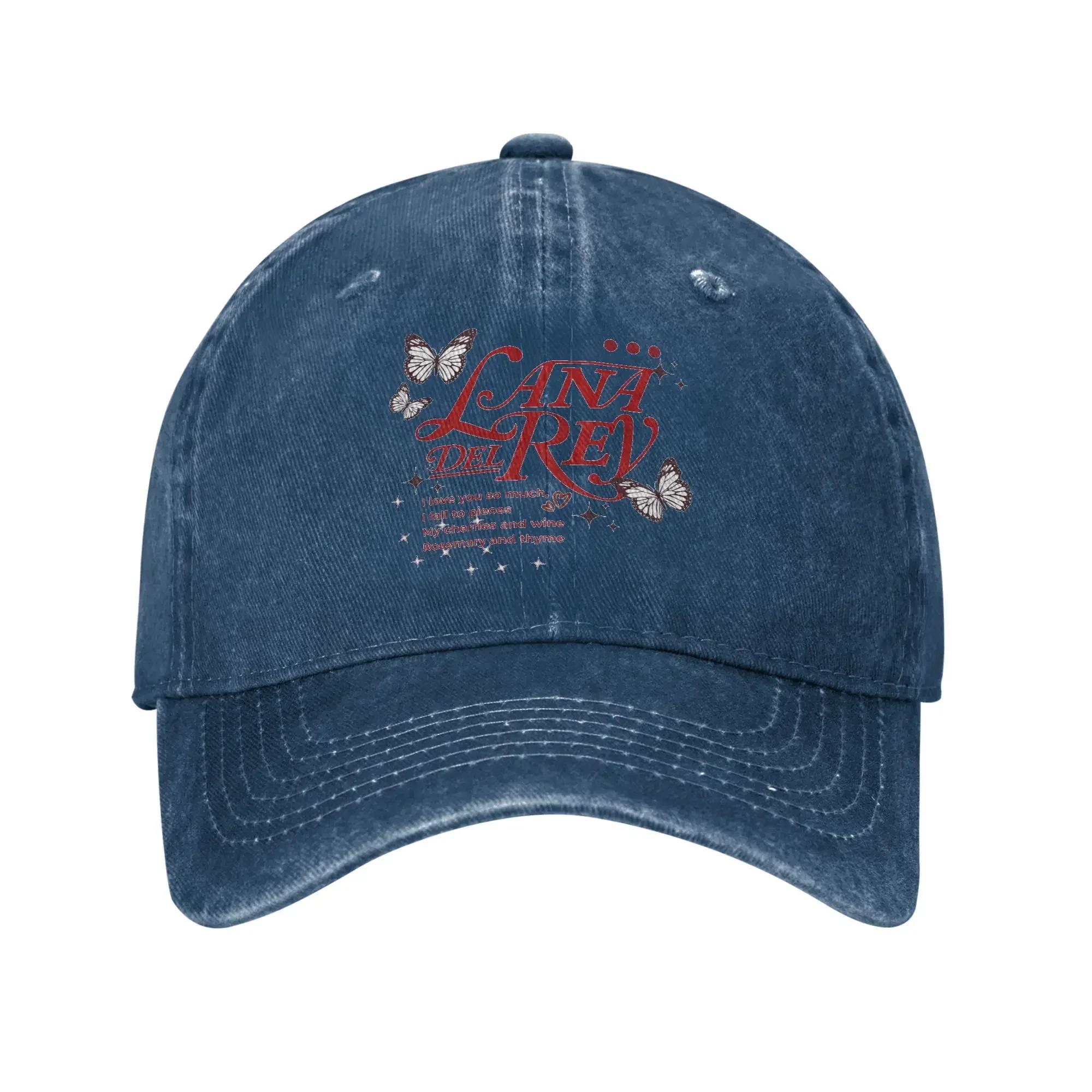 

Lana Del Rey Casual Baseball Cap For Unisex-Teens Summer Kpop Rock Hip Hop Hats Y2k Funny Dropshipping Baseball Caps One Size