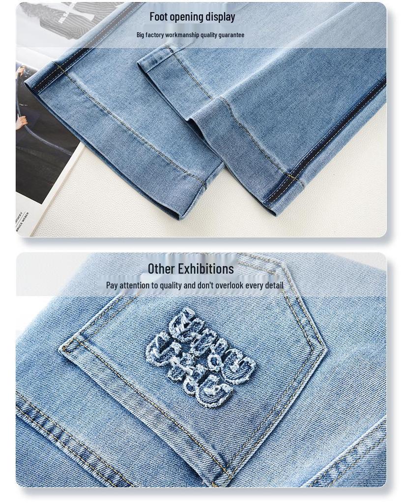 Damskie dżinsy z wysokim stanem i szerokimi nogawkami, pochlebny fason dla figury w kształcie gruszki - popularny styl do ziemi na wiosnę i jesień 2025