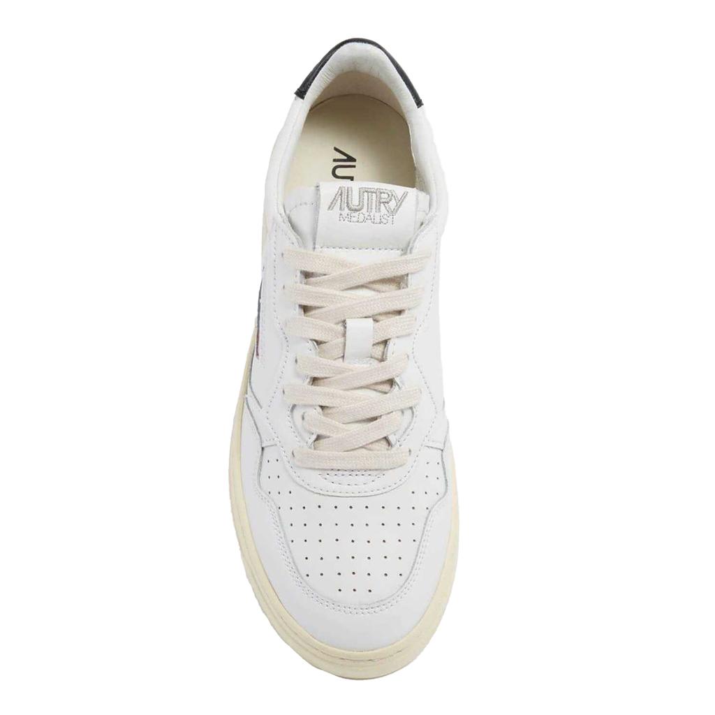Autry Damskie/Panie Medalist Skórzane Sneakersy