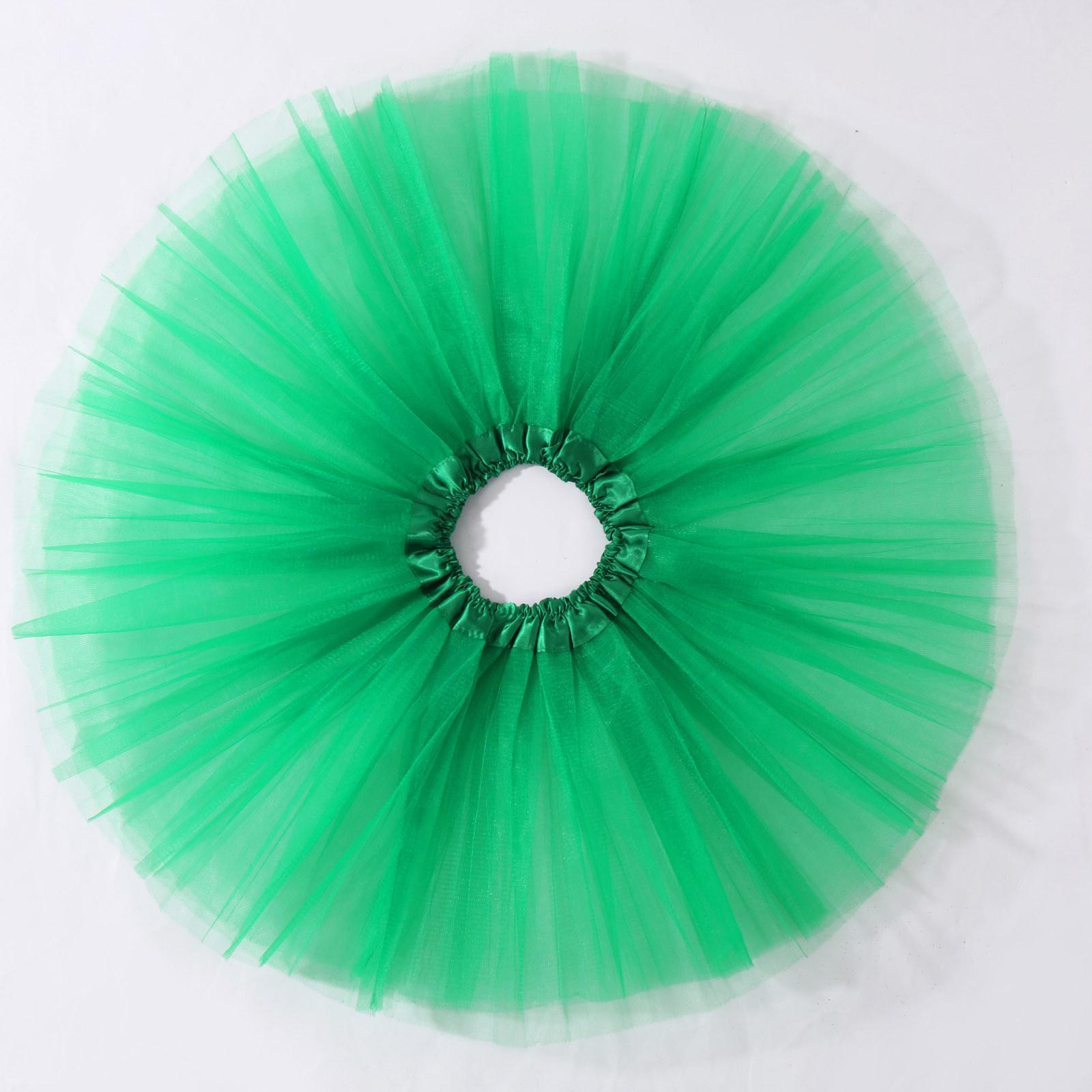 

Юбка для младенцев, 5-слойное платье из тюля для маленьких девочек и малышей One size