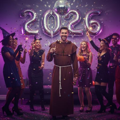 Adult Halloween Monk Costume