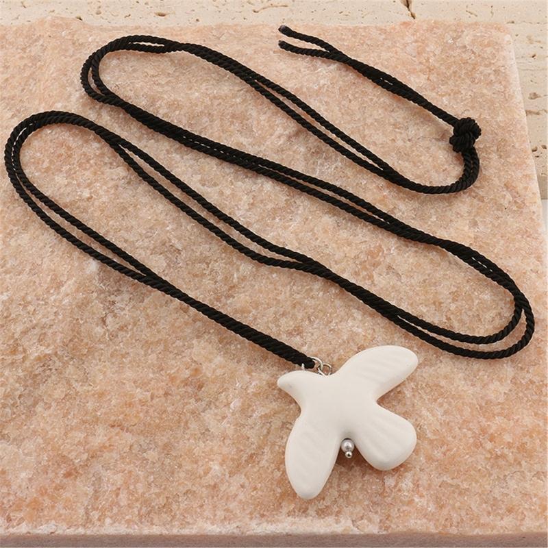 Elegant White Peace Doves Necklace Symbolizing Love and Hope Stylish Drop Earrings Suitable for Women and Girls Present