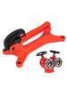Manuel Pipe Clamps Pipeline Support Solid Base Spring LoadedJawsMultifunctional Tool Gear Portable Aluminum Tube Vice