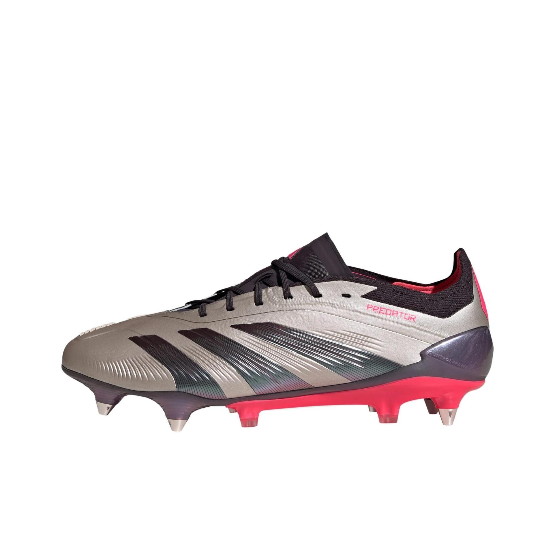 

Adidas Predator Elite SG Vivid Horizon Pack Unisex Sneakers Grey Platinum-Metallic Aurora-Black ID0913 39⅓