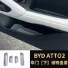 For BYD ATTO2 Right Hand Drive Door Storage Box Silicone Door Handle Organizer Interior Accessories  Fit Organizer