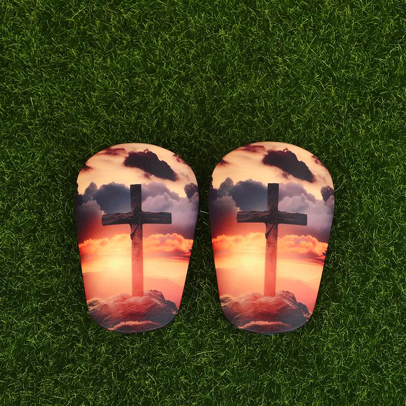 1Pairs Mini Soccer Shin Pads Wear-Resistant Shock Absorbing Soccer Leg Protector For Kids Adult Football Leg Guard Shin Guards