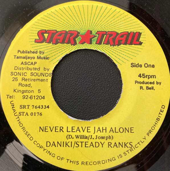 

7-дюймовая пластинка DONIKI STEADY RANKS Never Leave Jah Alone STA0176 Star Trail Ямайка Регги Ска Даб Б/у