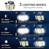 234/280 LED Solar Lights for Outside Motion Sensor Solar Flood Lights Waterproof Solar Powered Security Spot Garden Wall Lights