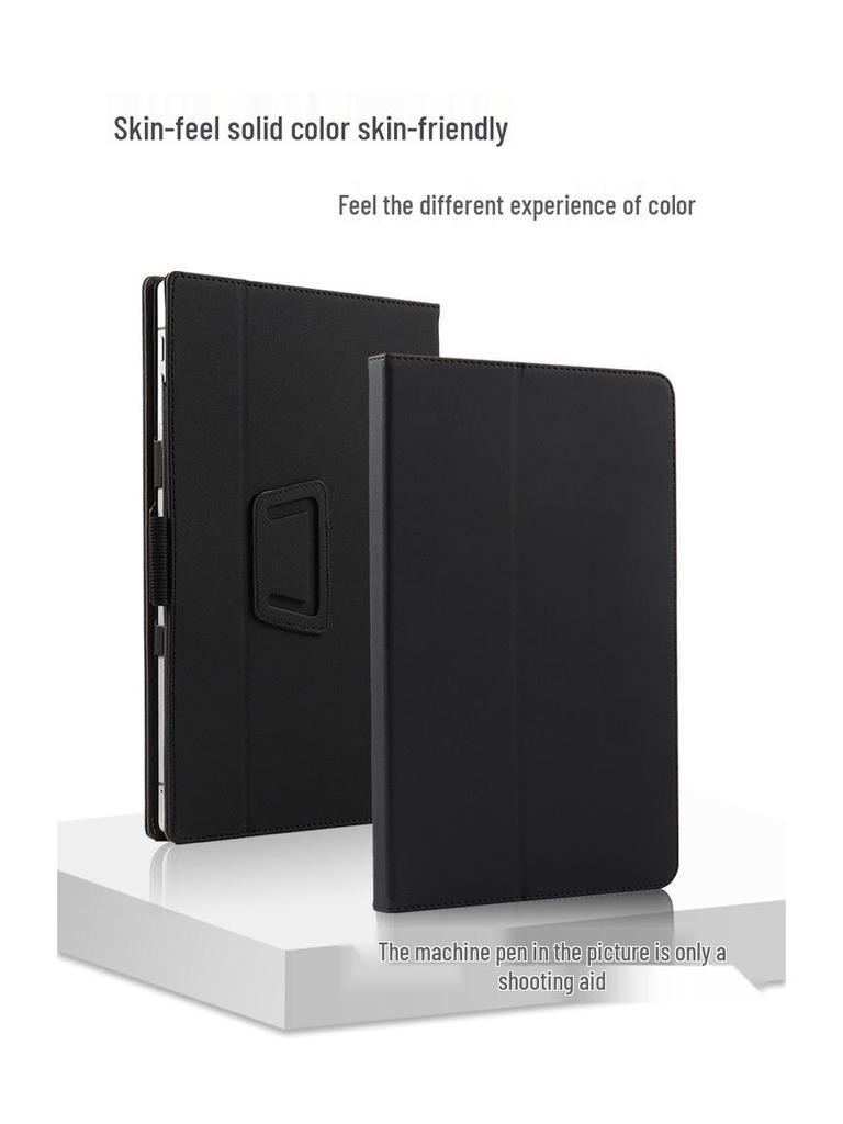 Kožené pouzdro Tab15 Pro: Ochranný 10,5" kryt na tablet se stojánkem a opěrkou rukou